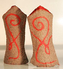 Bild: Foto von Filz-Stulpen